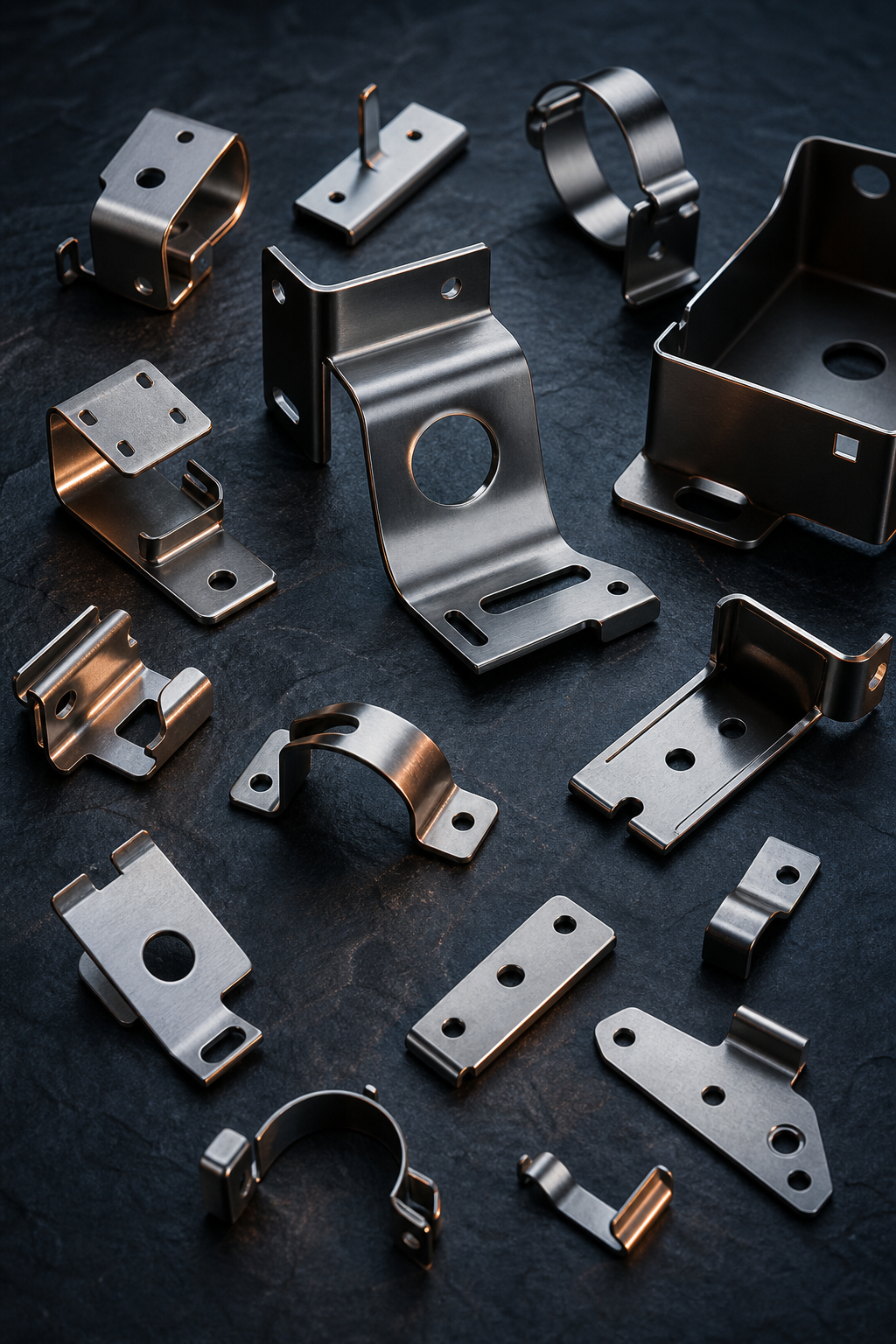 Stamped Stainless Steel Mounting Bracket