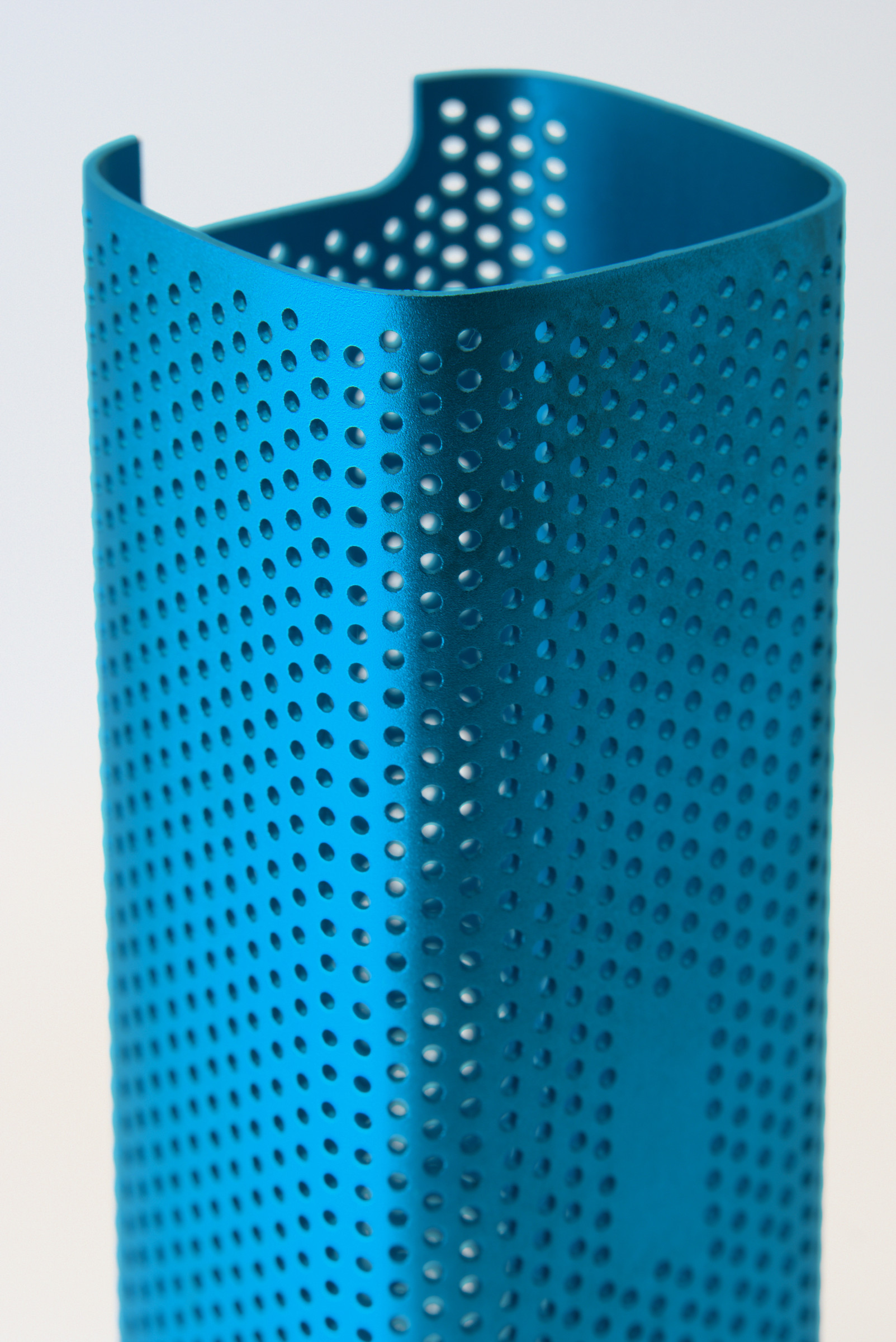 Perforated Long Housing — Blue and Black / 蓝黑双色圆孔长筒外壳,蓝色款,产品图片 5