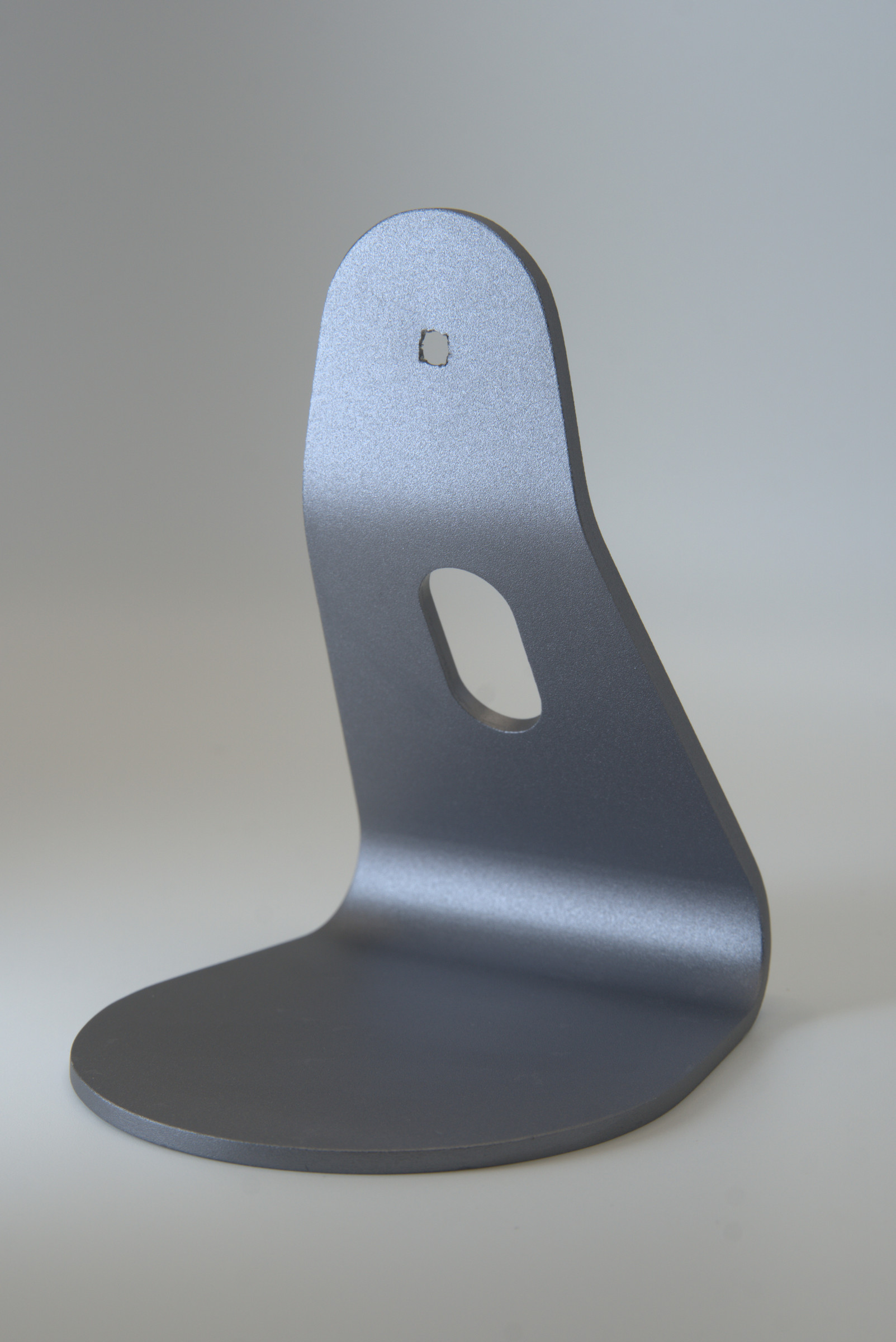 Dark Gray Bent Support with Two Openings / 深灰色双孔弯折支架,产品图片 3
