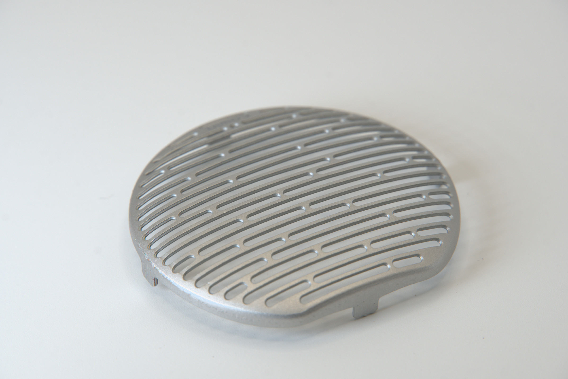 Silver-Tone COWIN Circular Slotted Grille / 银色圆形条孔格栅,产品图片 3
