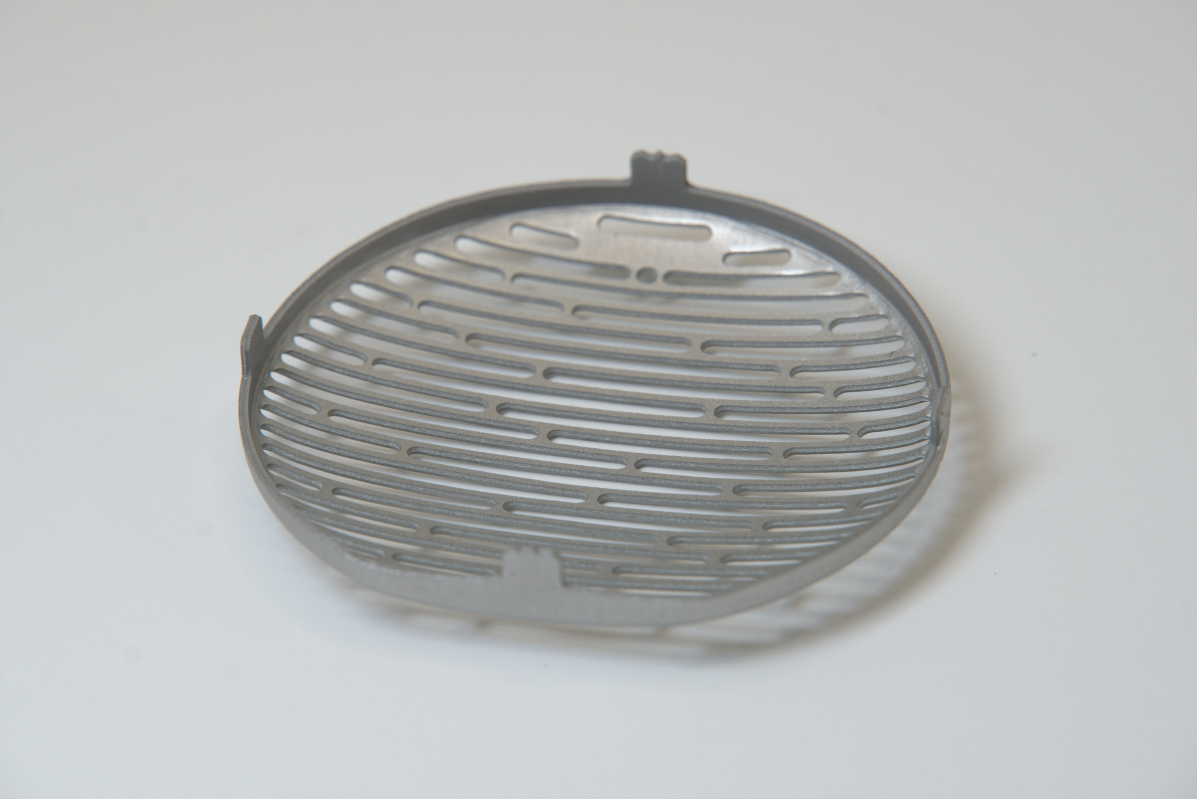 Silver-Tone COWIN Circular Slotted Grille / 银色圆形条孔格栅,产品图片 5